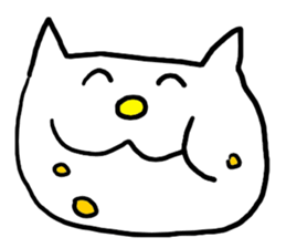 What a cute cat this is! sticker #5480443