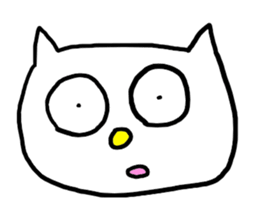 What a cute cat this is! sticker #5480455