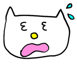 What a cute cat this is! sticker #5480459