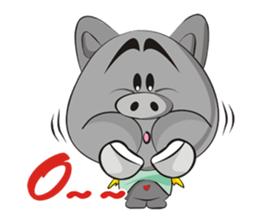 bun & sharu sticker #5480623