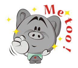 bun & sharu sticker #5480624