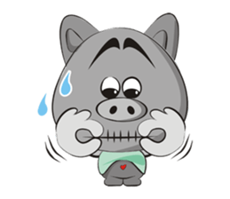 bun & sharu sticker #5480634