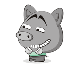 bun & sharu sticker #5480640