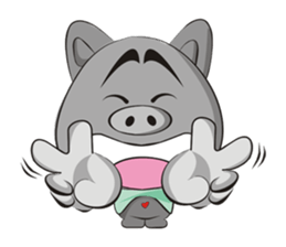 bun & sharu sticker #5480642