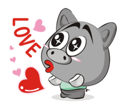 bun & sharu sticker #5480643