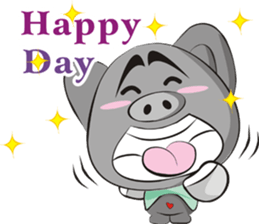 bun & sharu sticker #5480653