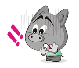 bun & sharu sticker #5480655