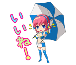 reply immediately Queen Rena sticker #5480700