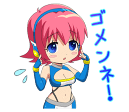 reply immediately Queen Rena sticker #5480716