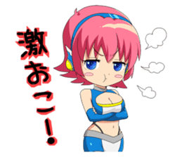 reply immediately Queen Rena sticker #5480725