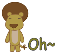 The lion's adventure sticker #5482113