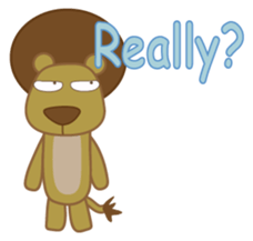 The lion's adventure sticker #5482118