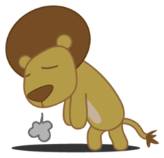 The lion's adventure sticker #5482122