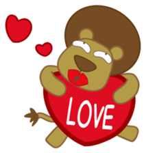 The lion's adventure sticker #5482123