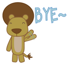 The lion's adventure sticker #5482128