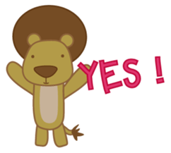 The lion's adventure sticker #5482129