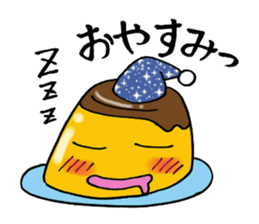 pururun  pudding sticker #5482540