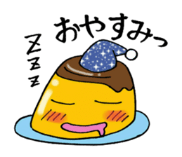 pururun pudding sticker #5482540
