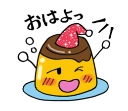 pururun  pudding sticker #5482541