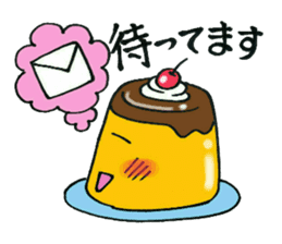 pururun pudding sticker #5482542
