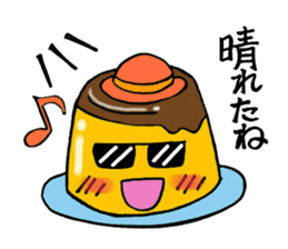 pururun pudding sticker #5482544