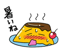 pururun pudding sticker #5482545