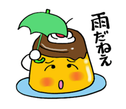 pururun  pudding sticker #5482546