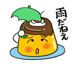 pururun pudding sticker #5482546