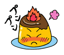 pururun pudding sticker #5482554