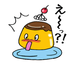 pururun  pudding sticker #5482555