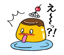 pururun pudding sticker #5482555