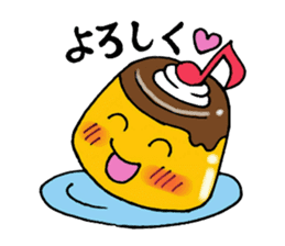 pururun pudding sticker #5482556