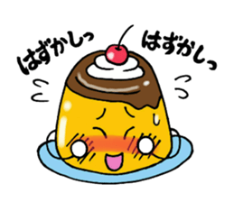 pururun  pudding sticker #5482557