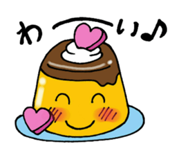 pururun  pudding sticker #5482558