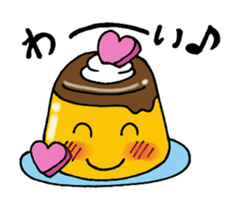 pururun pudding sticker #5482558