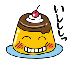 pururun  pudding sticker #5482559