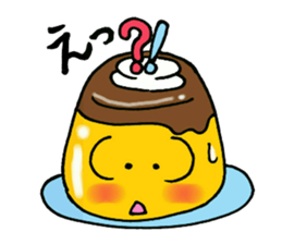 pururun  pudding sticker #5482562