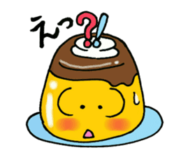 pururun pudding sticker #5482562