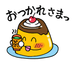 pururun  pudding sticker #5482564