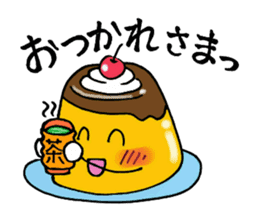 pururun pudding sticker #5482564