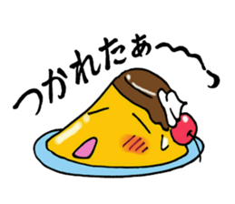 pururun  pudding sticker #5482566