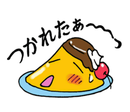 pururun pudding sticker #5482566