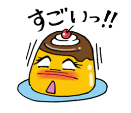 pururun pudding sticker #5482567
