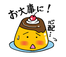 pururun  pudding sticker #5482568