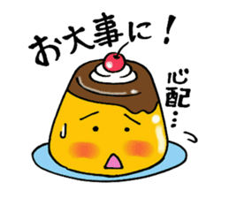 pururun pudding sticker #5482568