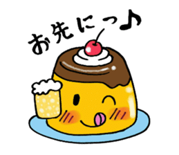 pururun pudding sticker #5482569