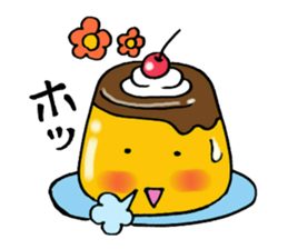 pururun  pudding sticker #5482570