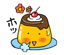 pururun pudding sticker #5482570