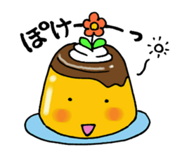 pururun  pudding sticker #5482572