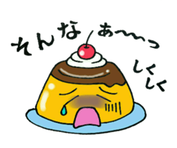 pururun  pudding sticker #5482576